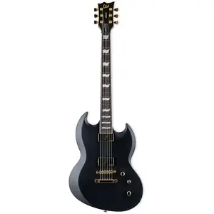 ESP LTD Deluxe Viper-1000 Vintage Black elektrische gitaar pas cher