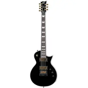 ESP LTD Deluxe EC-1007B Baritone EverTune Black 7-snarige elektrische ... pas cher