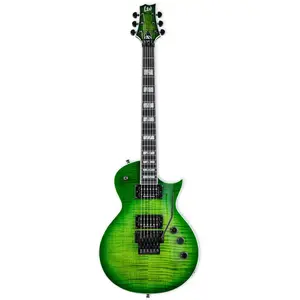 ESP LTD Alex Skolnick Signature AS-1FR Lime Burst elektrische gitaar met koffer pas cher