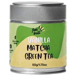 Matcha green tea with vanilla Feel Brill, 50 g pas cher