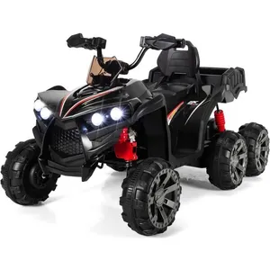 GOPLUS Voiture Quad Electrique Enfants 3-8 Ans 12V avec 6 Roues 3-6 km... pas cher