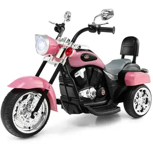 GOPLUS Moto Électrique pour Enfants 6 V à 3 Roues, 2,5-3km-h, Charge 3...Vendu parcdiscount