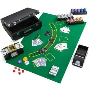 Mallette de Poker Portable - DREAMADE - en Aluminium - Mélangeur Autom... pas cher