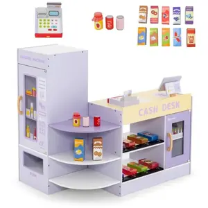 Jeu Marchande Enfants - DREAMADE - 10 Accessoires - Jouets d'Epicerie ...