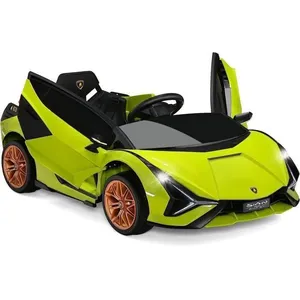 GOPLUS Voiture Électrique Enfant 12V Cabriolet Lamborghini de Portes C... pas cher