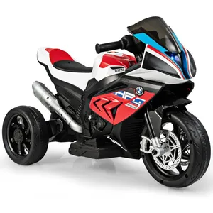Moto électrique pour enfants BMW - COSTWAY - Rouge - 3-8 ans - Phare l...Vendu parcdiscount