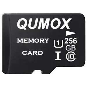 QUMOX Carte Mémoire Micro SD 256 Go Class 10 Adaptateur sd jusqu'à 80M... pas cher