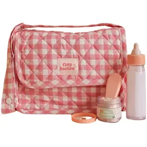 Sac à langer pour poupée avec accessoires Vichy pas cher