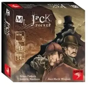 Asmodée Asmodee - MJA04 - Jeu de stratégie - Mr Jack Pocket pas cher