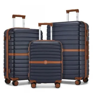Kono Set 3 Valise Rigides Bagages Extensible ABS+PC Legere et Durable ... pas cher