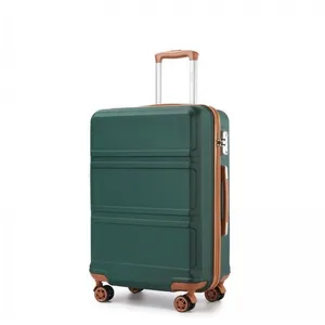 Kono Valise de Voyage 75x30x48cm Trolley Rigide en ABS avec Bagages à ... pas cher