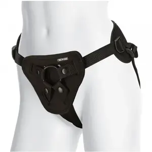 Doc Johnson Vac-U-Lock voorbinddildo Supreme Harness zwart