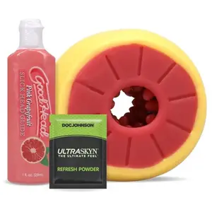 Doc Johnson - GoodHead Grapefruit Blowjob Set pas cher