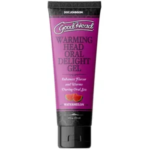 Doc Johnson - GoodHead Warming Oral Delight Gel - Watermeloen - 118 ml pas cher