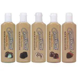 Doc Johnson - GoodHead Slick Head Glide Chocolade - 5-Pack 30 ml pas cher