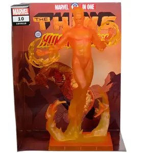 Marvel Collection - Statuette 1/6 Human Torch ( 2 in 1 N°10) 29 cm pas cher