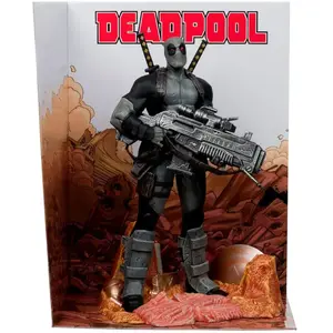 Mcfarlane Toys Collection Costume Gris 1 Statue En Pvc 1/6 Deadpool Ma... pas cher