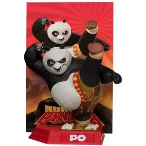 Mcfarlane Toys Statue De Po Le Fou De Cinéma Kung Fu Panda 17 Cm pas cher