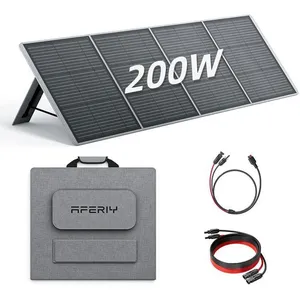 AFERIY Panneau Solaire Pliable 200WGenerateur Solaire Monocristallin a... pas cher