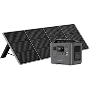 AFERIY Generateur Electrique Portable 800W 512Wh avec Panneau Solaire ...