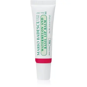 Mario Badescu, Soin pour les lèvres, Baume à Lèvres Pastèque et Basilic (Baume à lèvres, 10 ml) pas cher
