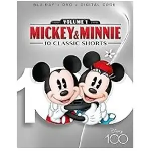 Import Mickey & Minnie 10 Classic Shorts Volume 1 Blu-ray pas cher