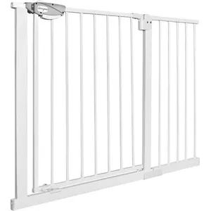 Barrière de sécurité pour enfants NAIZY - Blanc - Sans perçage - Grill... pas cher