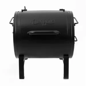 Char-Griller® 3-in-1 Draagbare Houtskool BBQ Compacte Tafelbarbecue en Side Fire Box voor Smoker Ideaal voor Tuin, Terras, Camping, en Balkon pas cher