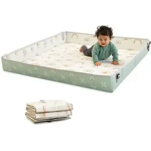 INFANTINO Tapis Mousse Géant Pliable - écru TU pas cher