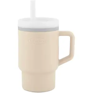 Mijn eerste siliconen cup - INFANTINO - 255 ml - Zandkleur