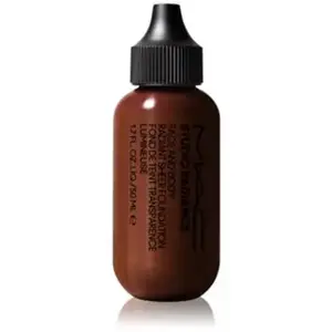 Comparateur de prix : MAC Studio Radiance Fond de Teint Transparence Visage et Corps 50 ml (Différentes teintes disponibles) - W8