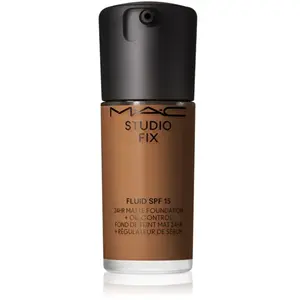 MAC Studio Fix Fluid SPF15 24HR Fond de teint mat + Oil Control N° NC60 (30 ml) pas cher