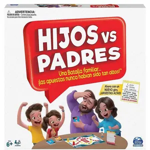 Spin Master Jeu De Société Enfants Contre Parents Espagnol pas cher