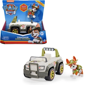 PAW Patrol - Tracker's Jungle Cruiser - speelgoedauto met speelfiguur pas cher