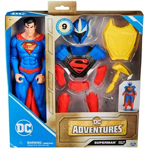 Comparateur de prix : Spin Master PACK FIGURINE 30 CM SUPERMAN + ACCESSOIRES DC Adventures
