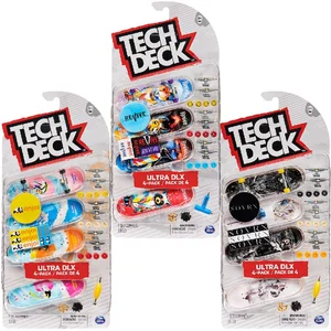 Pack 4 Finger Skates Tech Deck Modèle aléatoire pas cher