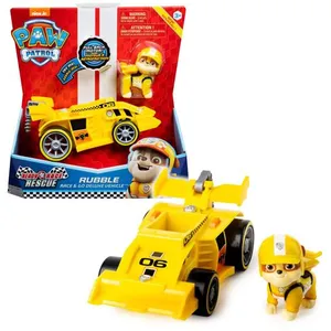 Paw Patrol Véhicule interactif de course Pat Patrouille avec figurine Ruben - Ready Race Rescue pas cher