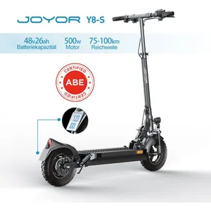 Trottinette électrique Joyor Y8-S ABE 10'' - Moteur 500W - Batterie 26... pas cher