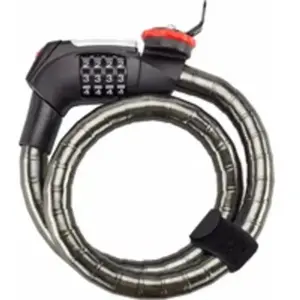 Comparateur de prix : Kryptonite KryptoFlex 2080 Combo Fietslot - 80cm Staalkabel