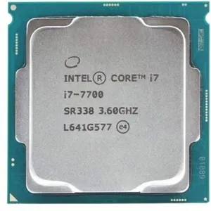 Intel Core i7-7700 CPU Socket LGA 1151 4 coeurs 8 threads 3.6 GHz 8 Mo... pas cher