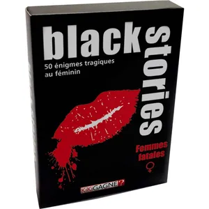 Jeu de société Iello Black Stories Femmes fatales pas cher