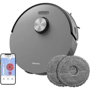N.A Dreame L10s Pro Robot Aspirateur Laveur 2 en 1, Serpillère rotative, Détection d'obstacles 3D, Cartographie Multi-étages, Puissante