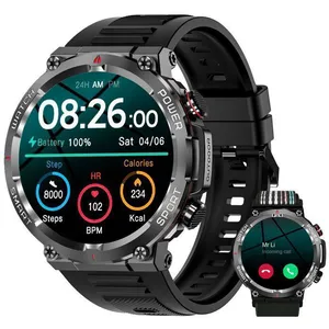 FeipuQu Montre Connectée Femme Homme - W50 Noir- 100 Modes Sportifs-a...Vendu parcdiscount
