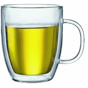 Bodum Bistro Double Mur Géant Chope 2-Pièces Set, 0.45 Litre Capacité pas cher