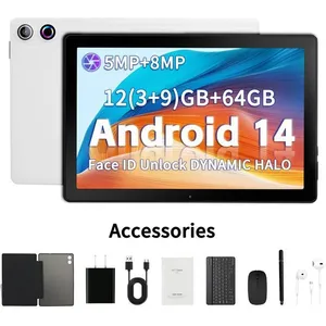 AEEZO Tablette 10 pouces Android 14 avec Octa-Core 10 Go RAM 64 Go ROM...Vendu parcdiscount