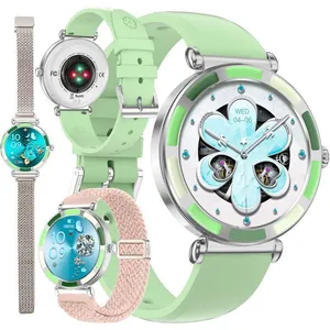 Montre Connectée Femme XTRADITECH Alliage Diamanté Strass Multicolore ... pas cher