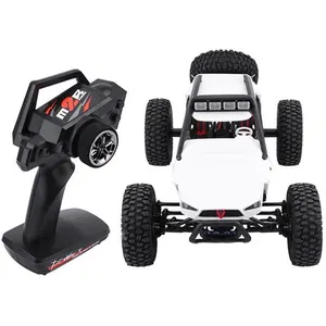 Wltoys 12429 2.4GHz 4WD Voiture sur chenilles électrique RC à l'échelle 1/12 avec lumière LED cadeau de Noël pas cher
