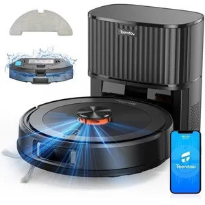 TEENDOW Aspirateur laveur sans fil,Aspirateur Robot lave sol 2600mAH/120Min,WiFi/Application/Télécommande,Aspirateur et laveur de sol 2 en pas cher
