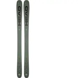 Skis Sans Fixations Head Kore 91 W Vert Femme pas cher