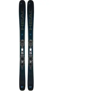 Pack Ski Head Kore 97 W + Fixations Attack 12 Gw Bleu Femme pas cher